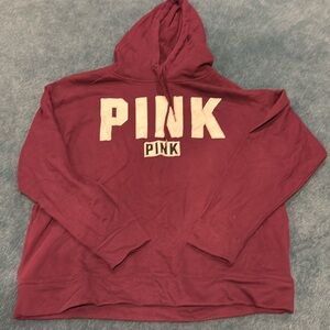Pink hoodie